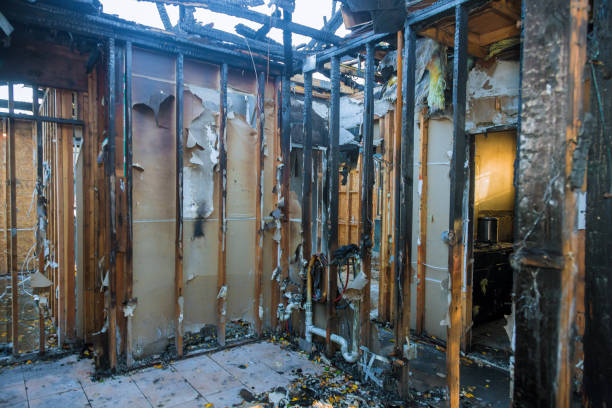 Professional Soot Cleanup technician working in Bartonville, IL